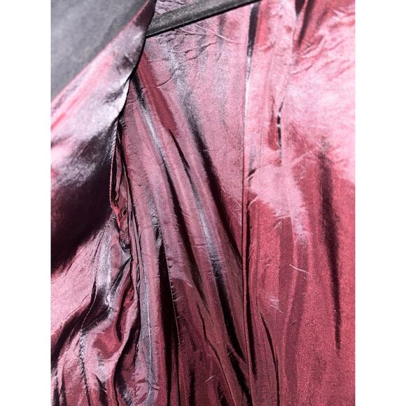 Karen Millen Preppy Academia Black Stretch Double Button Notched Lapel Blazer - Picture 7 of 9